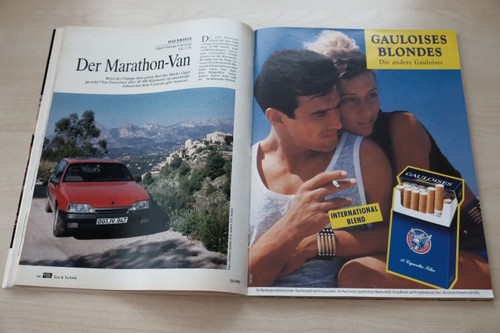 Auto Motor Sport AMS 26/1988 Wirklich gut? Opel Omega A Caravan GL 2.0i mit 122P