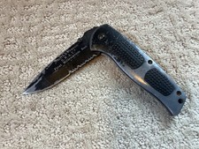 Smith & Wesson S.W.A.T. First Millennium Run Folding Knife, used, black finish
