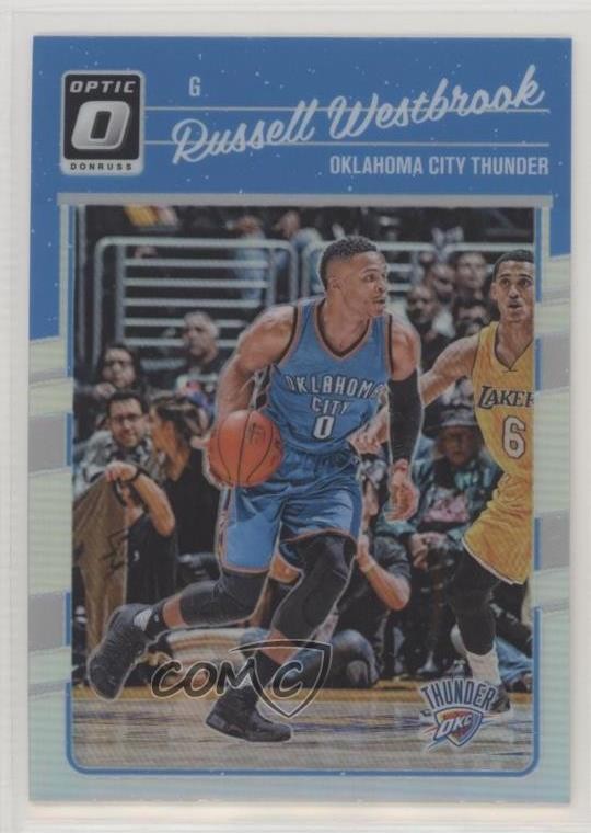 2016-17 Panini Donruss Optic Holo Silver Prizm Russell Westbrook #145 0x82