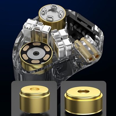 LINSOUL CCA Hydro 2DD+8BA HiFi Earphones 4-Way Crossover 784 LINSOUL CCA Hydro 2DD+8BA HiFi Earphones 4-Way Crossover 784