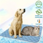 Dog Cooling Mat Summer Pet Cool Bed Ice Pad Large Small Dogs Cats