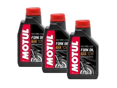 Motul Gabelöl Fork Oil Factory Line Medium SAE 10W 3x1Liter Flasche