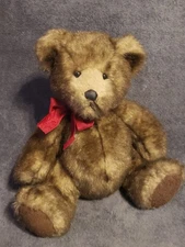 Russ Berrie Bombay Plush Danny Bear Faux Mink Fur-BEARY CUTE!!!