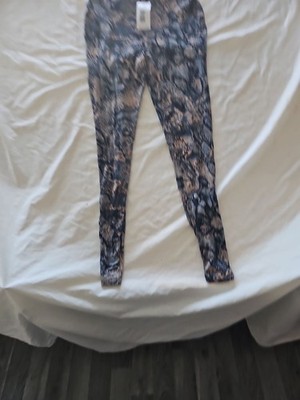 Papaya Matalan Snakeskin Print Leggings Size 10 NWT