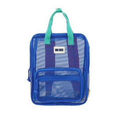 Bobo Choses Farbblock Mesh Rucksack 155989274