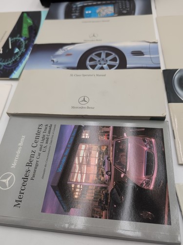 2003 Mercedes-Benz SL-Class Owners Manual Set with Case OEM 03 500 55 AMG 600 - Picture 6 of 7
