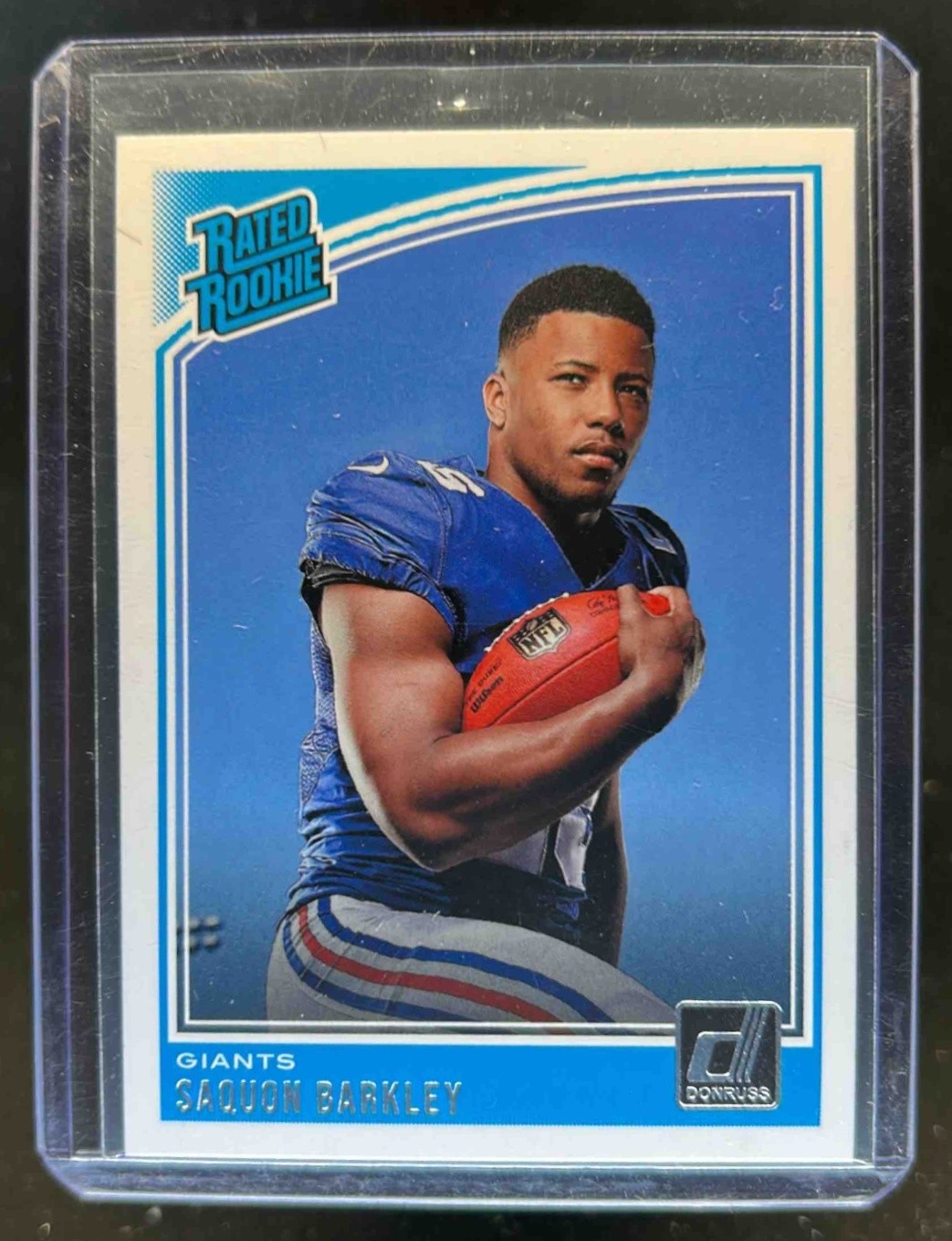 2018 Donruss Saquon Barkley Rookie RC #306 Giants