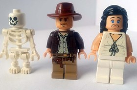 Lego 7621: Indiana Jones & The Lost Tomb (2008) 100% Complete (NO BOX)