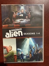 Resident Alien - The Complete Series, Season 1-4 (DVD, 11-Disc, Box-Set)