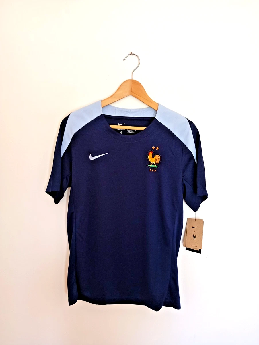 Maillot entrainements de football bleus Nike