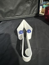 Tupperware Piece O Cake Cutters Slicer Triangle USA Vintage Blue Knobs