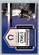 2002 Playoff Prestige Banner Season  Raymond Berry BS-32 0446/1960