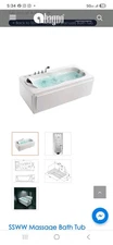 Brand New Jetted Tub With Water Jets Air Jets And Lights