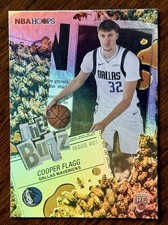 Cooper Flagg Rookie 2025-26 Topps NBA Hoops #TB-1 The Buzz RC Dallas Mavericks