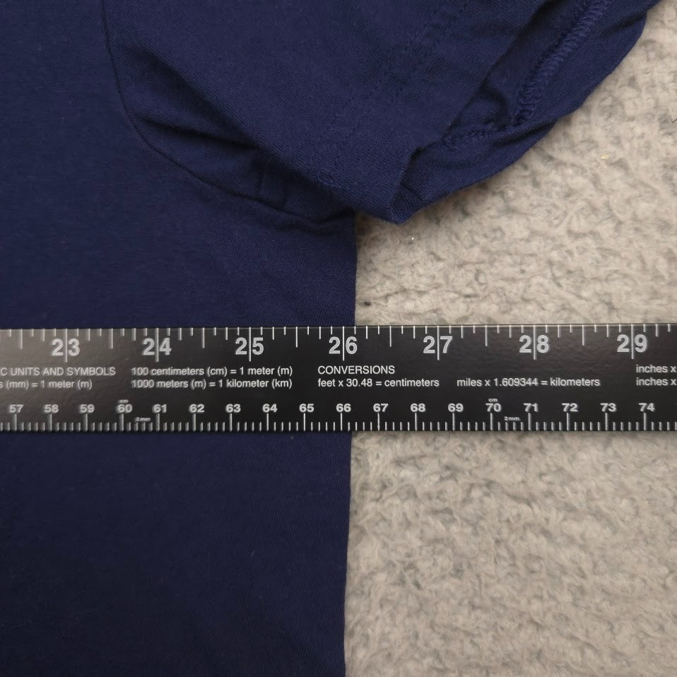 Polo Ralph Lauren T Shirt Mens 2XL Navy Cotton Crewneck Short Sleeve Classic Fit thumbnail 6