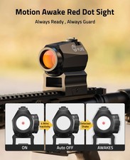 Cvlife Jackalhowl Red Dot Sight Motion Awake 2 Moa Red Dot Optics Ipx7