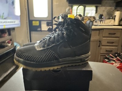 Size 9.5- Nike Lunar Force 1 Duckboot Black Gum