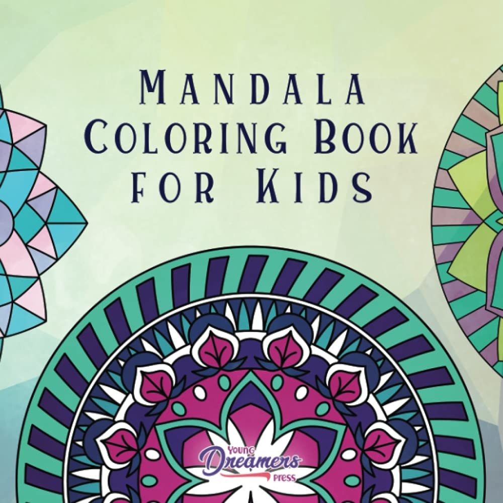 Mandala Coloring Book for Kids: Childrens Coloring Book with Fun, Easy, and Rel - Image 4