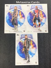 2025 Topps Exalted WWE Finn Balor Montez Ford White /150 Lot*3