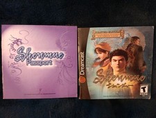 Shenmue (Dreamcast, 2000) Manuals And Movie Disc