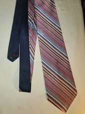 Tommy Hilfiger Pink Striped Silk Neck Tie