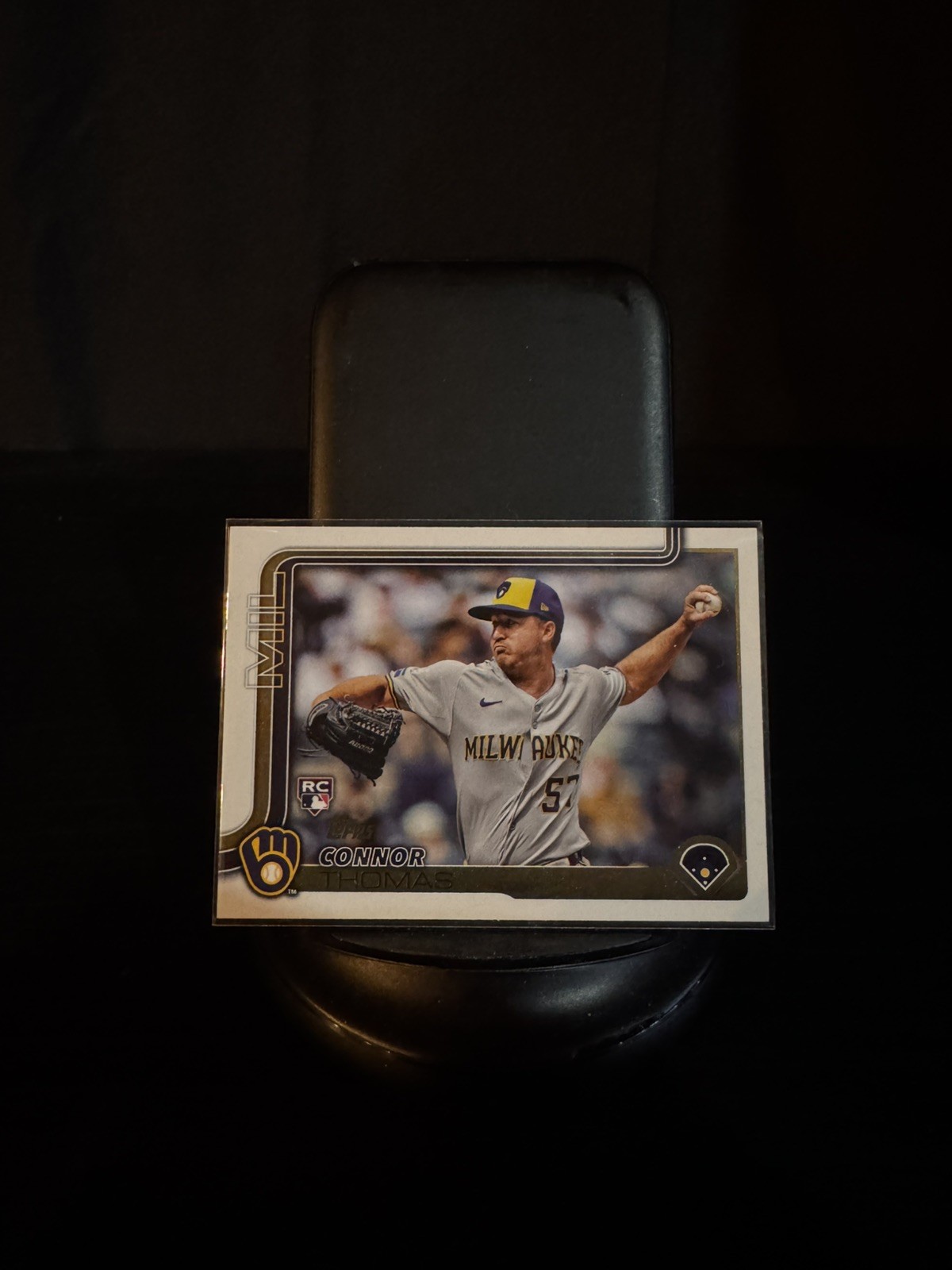2025 Topps Update Series - Connor Thomas #US63 Golden Mirror Image Variations...