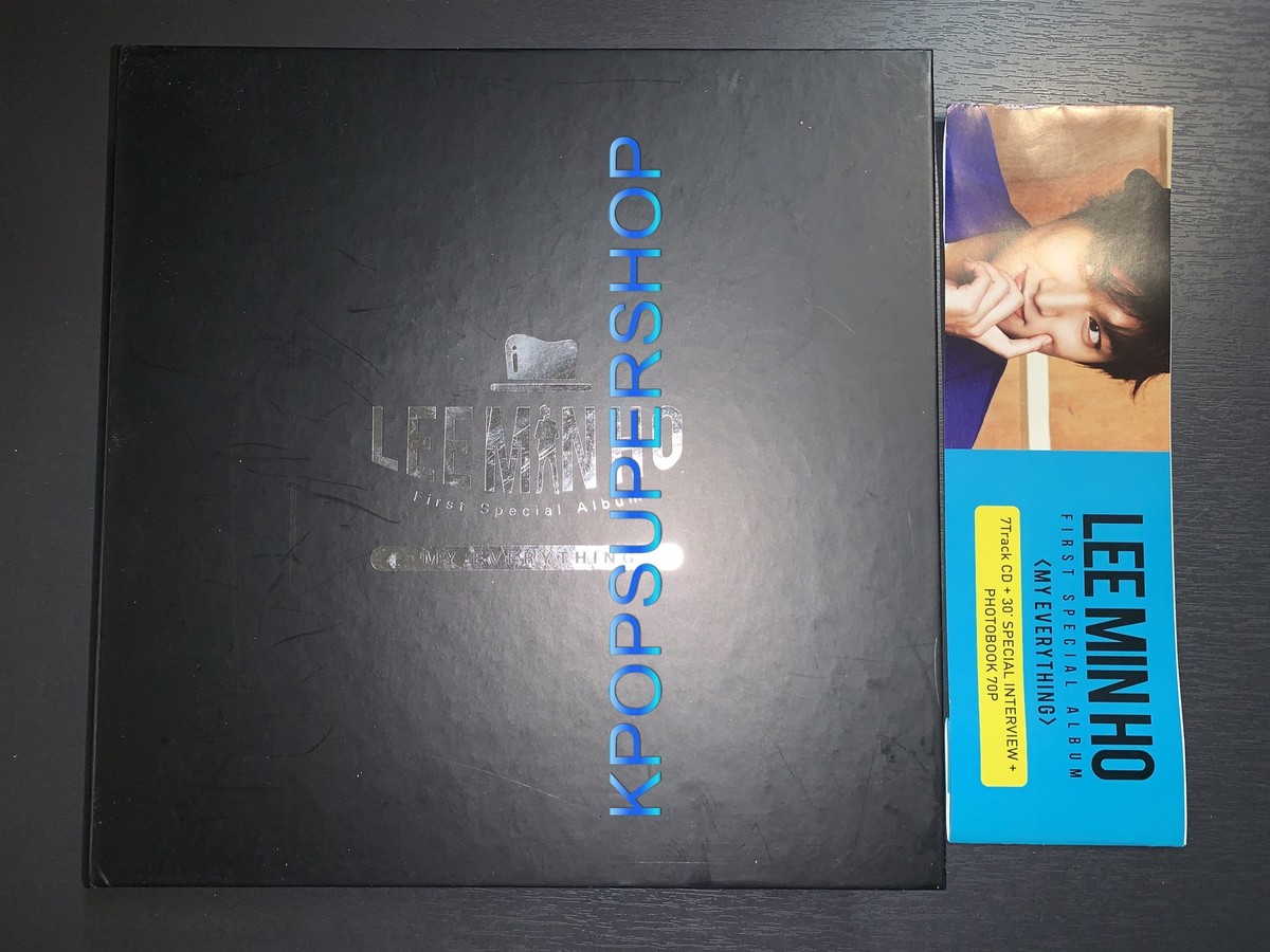 イ・ミンホ　First Special Album MY EVERYTHING Lee Min Ho 1st Special Album My Everything CD DVD Photobook