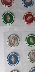 Lot of 40 Poker Chips Casino Las Vegas Nevada — photo 3