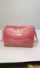 Girls Pink Glitter Shoulder strap Purse