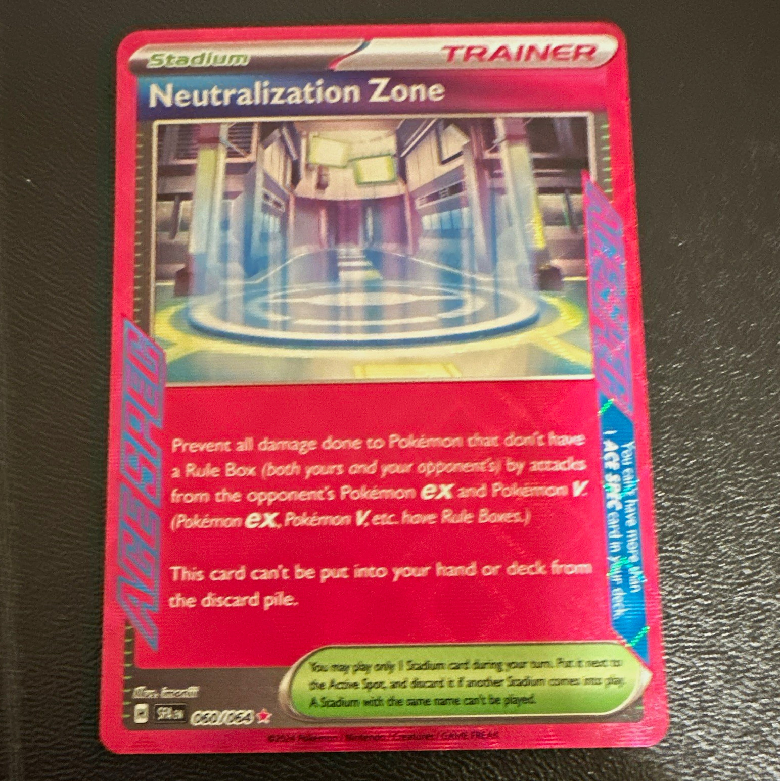 Pokemon Neutralization Zone 060/064 Shrouded Fable Foil ACE SPEC Rare English