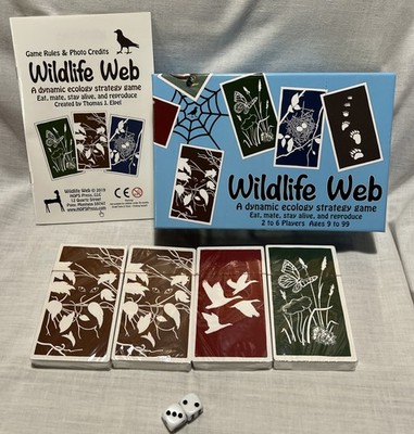 Wildlife Web Ecology Strategy Card Game 2019 Hops Press