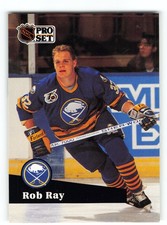 Rob Ray 1991 Buffalo Sabres Hockey Card
