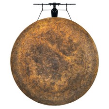 34"-36" Chinese Gongs with Internal Wave Wall Hanger  Mallet