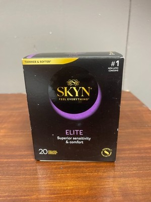 Skyn Feel Everything Elite  Superior Sensitivity & Comfort 20 Condoms; 04/30/30