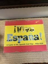 VIVA ESPANA War Board Game Used Missing Map 1977