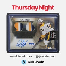 2022 UPPER DECK THE CUP #HR-RJ ROMAN JOSI HONORABLE NUMBERS PATCH AUTO /96