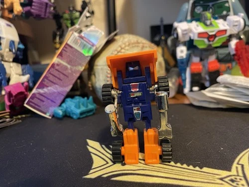 Hasbro Transformers - Autobot Huffer Action Figure Used Good Condition Orange
