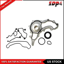 Timing Cover Gaskets Set For 11-17 Chrysler 200 300 For Dodge Jeep Ram 3.6L