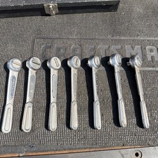 7 Rare Sk S-k Tools Usa Made 38 Drive Beaver Tail Ratchets 45170 Mac Artisan