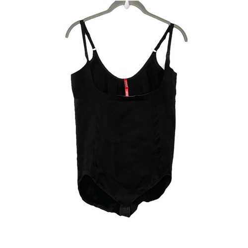 Spanx Bodysuit Black 10129P Beige Shapewear Plus Size 1X