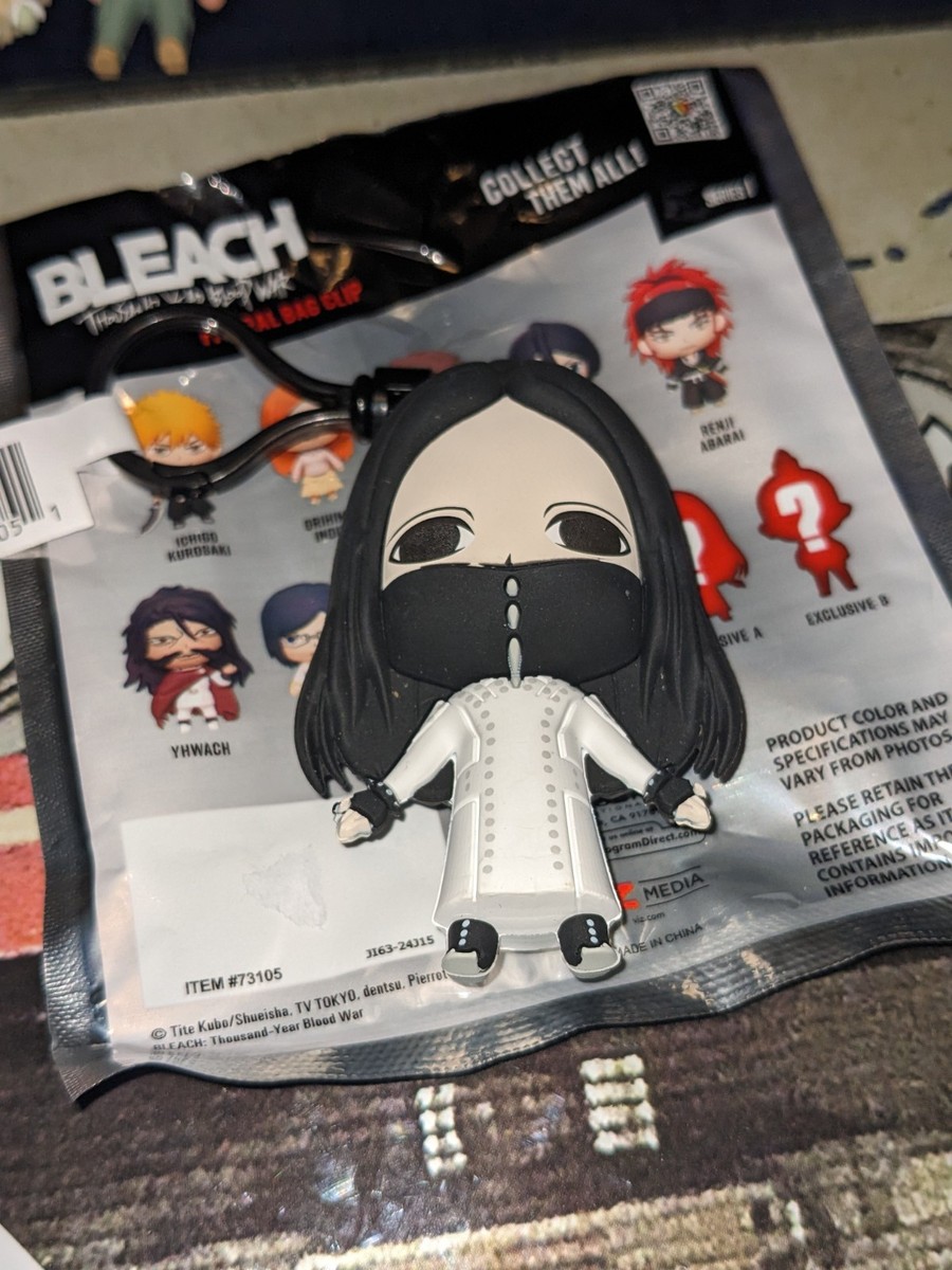 Bleach Thousand Year Blood War Monogram Figural 3D Bag Clip Series