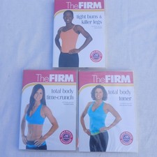 The Firm Excercise DVD Lot of 3, 2 New, Sealed, Body Crunch, Body Toner, Buns
