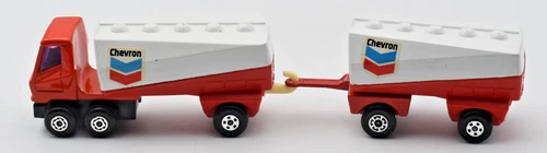 Matchbox Superfast TP17 Double Tanker Set Chevron red. Twin Pack. Lesney