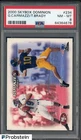 2000 Skybox Dominion #234 Tom Brady New England Patriots RC Rookie PSA 8 NM-MT