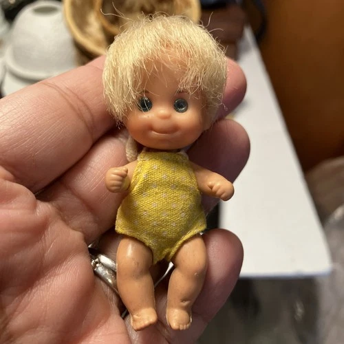 Vintage Baby Sweets Sunshine Family Mattel Doll 1973 Toy Blonde Hair Blue Eyes
