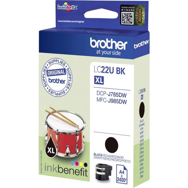 Brother Druckerpatrone LC-22U Bk Original Schwarz LC22UBK-image