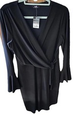 Wallis Women’s 12 Black Evening Dress Christmas Party Cocktail New With Tags