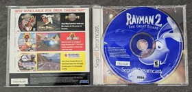 Rayman 2 The Great Escape Sega Dreamcast 2000 CIB Complete Clean Original Owner