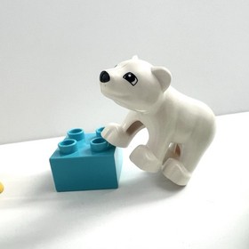 Lego Duplo 10801  Baby Animals Giraffe Turtle Polar Bear Complete Building Set