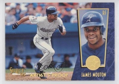 1995 Select Artist's Proof James Mouton #109 0q1p